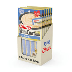 INABA Churu tuna tube pour for hydrating, coat-friendly snack