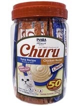 INABA Churu tuna puree tube for hydration and tasty snacking