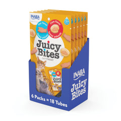 INABA Juicy Bites pack shot shows the product and serving size for quick snack planning.