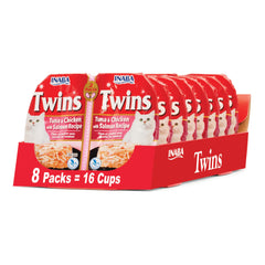 INABA Twins chicken-broth gelée cups with shredded chicken add moisture to meals