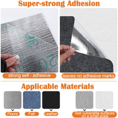 Inchoco pad customized to fit cat climbers and shelves for precise protection