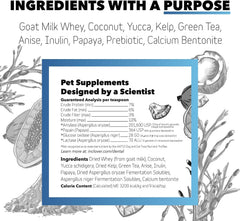 InClover BioBrilliant powder in dog bowl showing daily dental routine