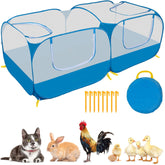 Ineariu 73in playpen with detachable bottom for safe outdoor grass play.