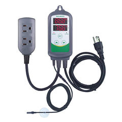 Inkbird ITC-308S dual display shows current and set temperatures at a glance