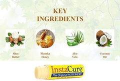 INSTACURE nose balm with raw Manuka honey moisturizes dry skin