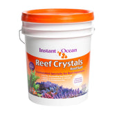 Instant Ocean Reef Crystals reef salt bag promotes balanced reef tank conditions.