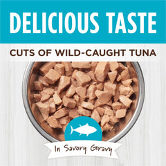 Tuna chunks in gravy from Instinct toppers ready to mix into meals