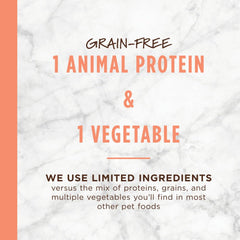 Instinct omega antioxidants promote healthy skin and coat for dogs.
