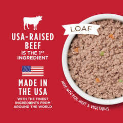 Instinct Original 95% protein beef-liver mix for active dogs.