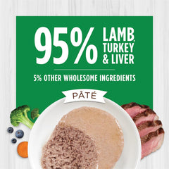 Close-up of the smooth pate texture from Instinct Original Lamb.
