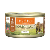 Instinct Original Pate Cat Food real duck ingredient for protein-rich meals.