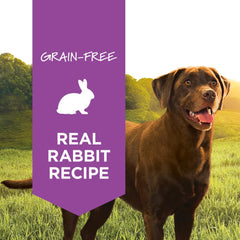 Instinct Original wet dog food can side highlights nutrition and ingredients
