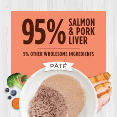Instinct Original wild salmon as the natural protein source for balanced nutrition.