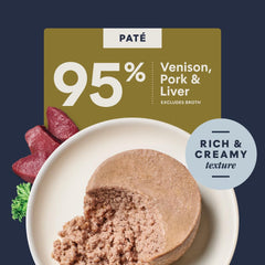 Instinct Pate Entrees silky pate texture appealing to picky eaters.
