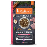 Instinct Raw Boost indoor health bag with grain-free kibble supports indoor cat nutrition.