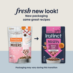 Instinct Raw Boost Mixers freeze-dried pieces close-up for added protein and texture.