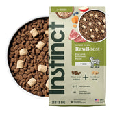 Instinct RawBoost lamb-oatmeal bag, high-protein formula for active dogs