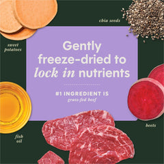 Instinct RawBoost Mixers ingredients close-up with pumpkin seeds for wholesome nutrition.