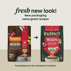 Serving bowl with RawBoost Mixers shows flavor enhancement for meals.
