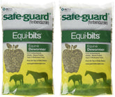 Intervet Safeguard pellets for horses in a two-pack, showcasing convenient feeding.