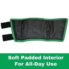 Intrepid Click Horse Fetlock Shield paired boots illustrate full-leg protection for both legs.