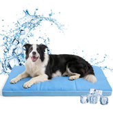 InVarme cooling mat on floor for all-day comfort and cooling.