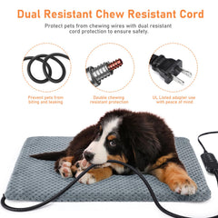 INVENHO heated pet pad LED controller shows easy 11-level temperature adjustment.