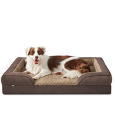 Invenho orthopedic dog bed large full view for comfort and security.