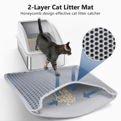 INVENHO six-inch walls reduce urine splash during digging