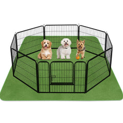 INVENHO washable dog pad 72x72 with leakproof protection for clean floors.
