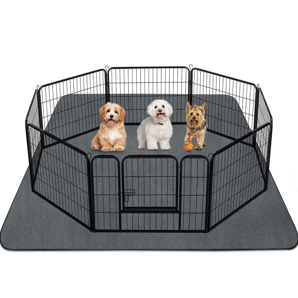INVENHO washable dog pee pad 72x72 on packaging shows size and quality.