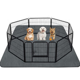 INVENHO washable dog pee pad 72x72 on packaging shows size and quality.