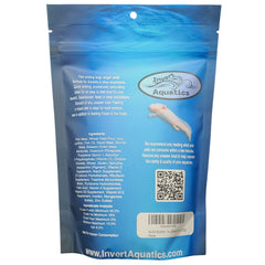 Invert Aquatics axolotl big bites pellets in dish, highlighting soft, aromatic nutrition.
