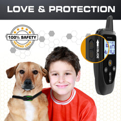 INVIROX IP67 waterproof collar ready for rain or water exposure.