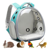 Ioview travel pet backpack with bubble window for clear visibility of your pet.