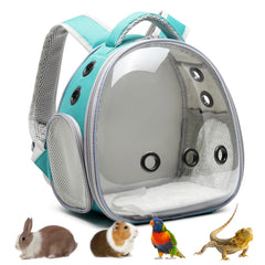 Ioview travel pet backpack with bubble window for clear visibility of your pet.