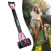 iPetba 32-inch pooper scooper with long handle for easy yard cleanup without bending.