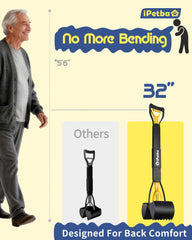 iPetba spring-grip design offers strong, easy one-handed operation