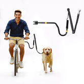 IPetba high-mounted safety design keeps your dog at a safe distance from pedals.