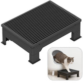 IQMaoGo cat litter box step ramp with adjustable height for easy entry