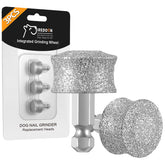 IREDOON replacement head integrated design for efficient nail grooming and quieter operation