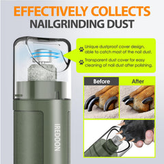 IREDOON grinder with three-speed settings suitable for various dog sizes