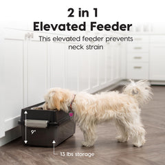 IRIS USA airtight dog food storage keeps kibble fresh