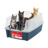 IRIS USA XX-Large open-top cat litter box, spacious for big cats and multi-cat households.