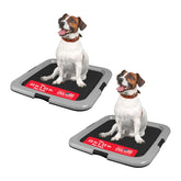 IRIS USA Pee Pad Holder with locking frame keeps pads secure during training and multi-dog homes.