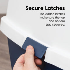 IRIS USA scoop with hook stored for easy access