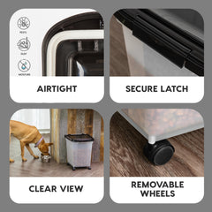 IRIS USA WeatherPro secure latch demonstrates moisture protection and freshness.