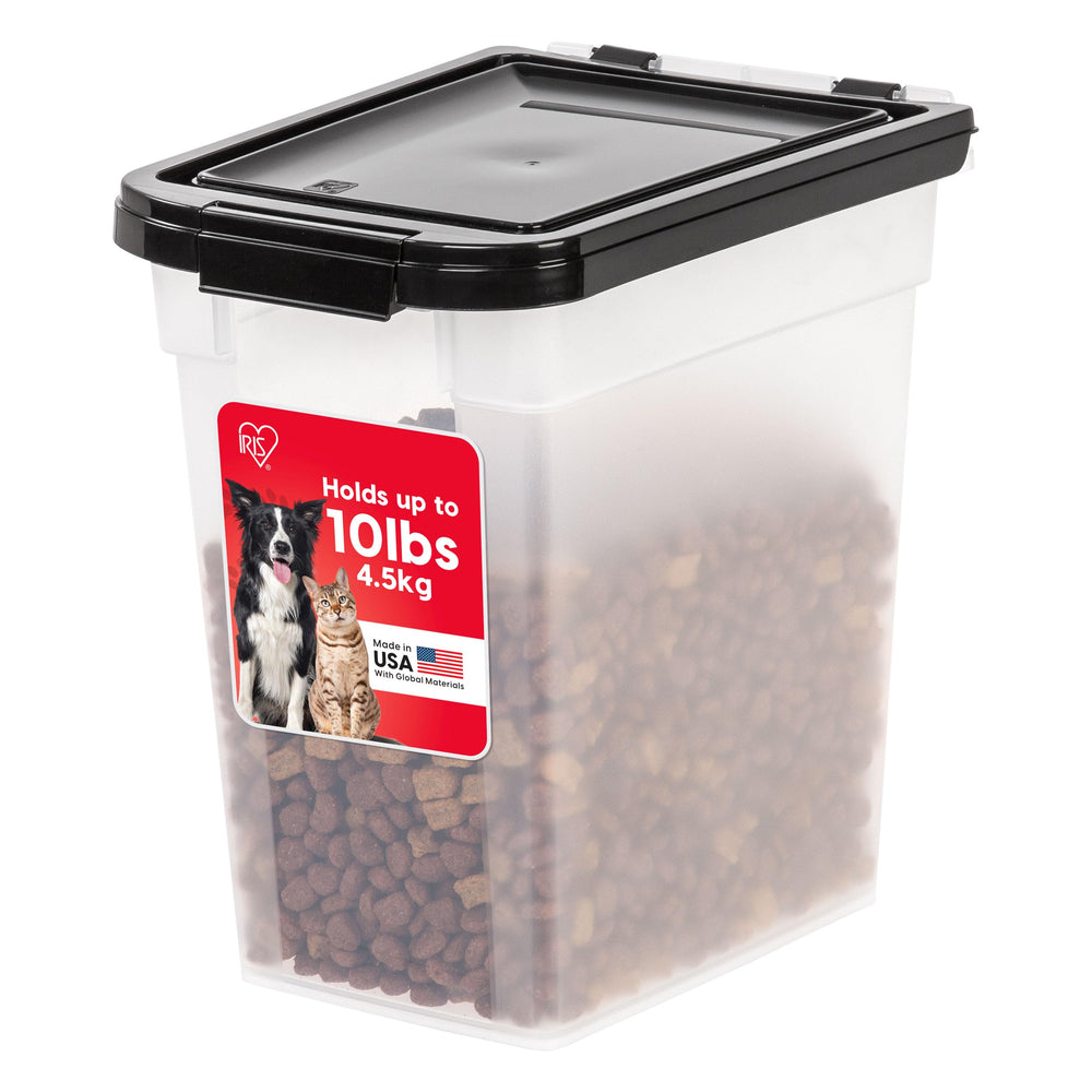 IRIS WeatherPro airtight container top view with secure latch