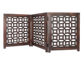 IRONGATE wooden foldable pet gate in open 60-inch span for doorways