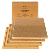 IRRESTRICO cat scratching pad board double-sided for longer scratching surface